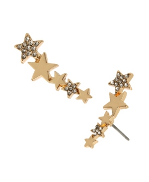image of Jessica Simpson Celestial Star Crawler Earrings