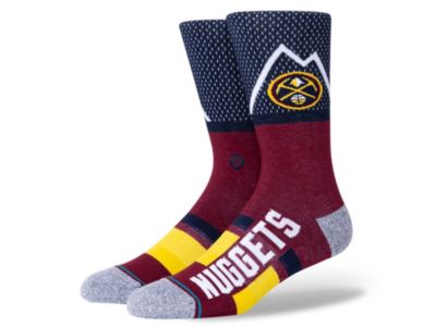 Stance - Men's Denver Nuggets Shortcut 2 Crew Socks
