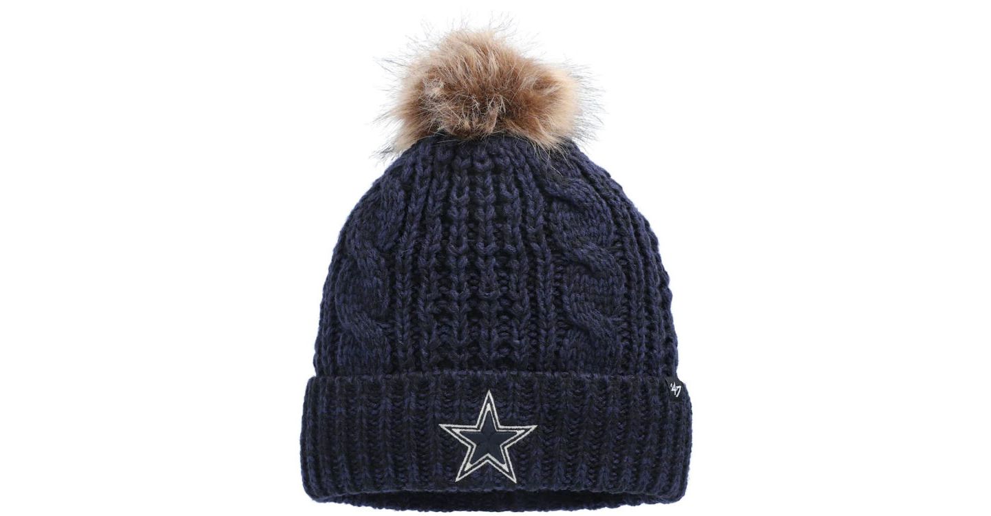 Женская шапка '47 Brand Dallas Cowboys Meeko Knit Hat — фото 1