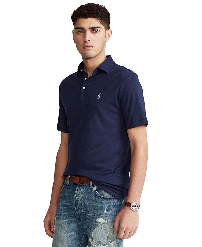 Polo Ralph Lauren Men's Classic-Fit Soft Cotton Polo Shirt & Reviews - Polos - Men - Macy's