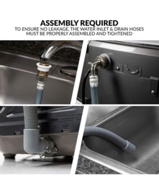 Professional FCW10BSCWHA 1.0 Cu. Ft. Clothes Washer, White/Silver