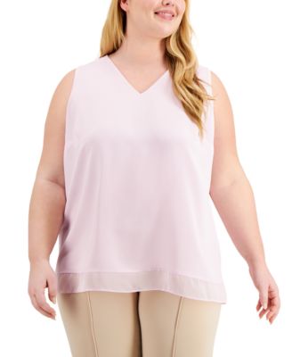 macys chiffon tops