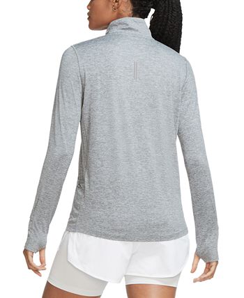 dri fit element half zip top ladies