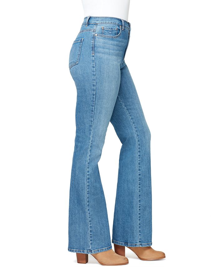 Gloria Vanderbilt Women's Amanda Flare Jeans & Reviews - Jeans - Women ...