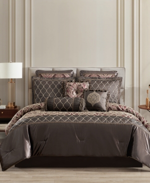 Riverbrook Home Brackley Comforter With 8 Bonus Pieces Set, Queen In Brown
