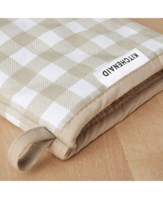 Gingham 2-Pc. Mini Oven Mitt Set