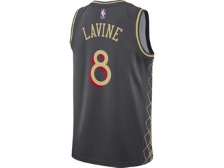 Authentic Zach Lavine Chicago Bulls City edition jersey review