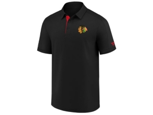 Majestic Chicago Blackhawks Men's Locker Room Performance Polo