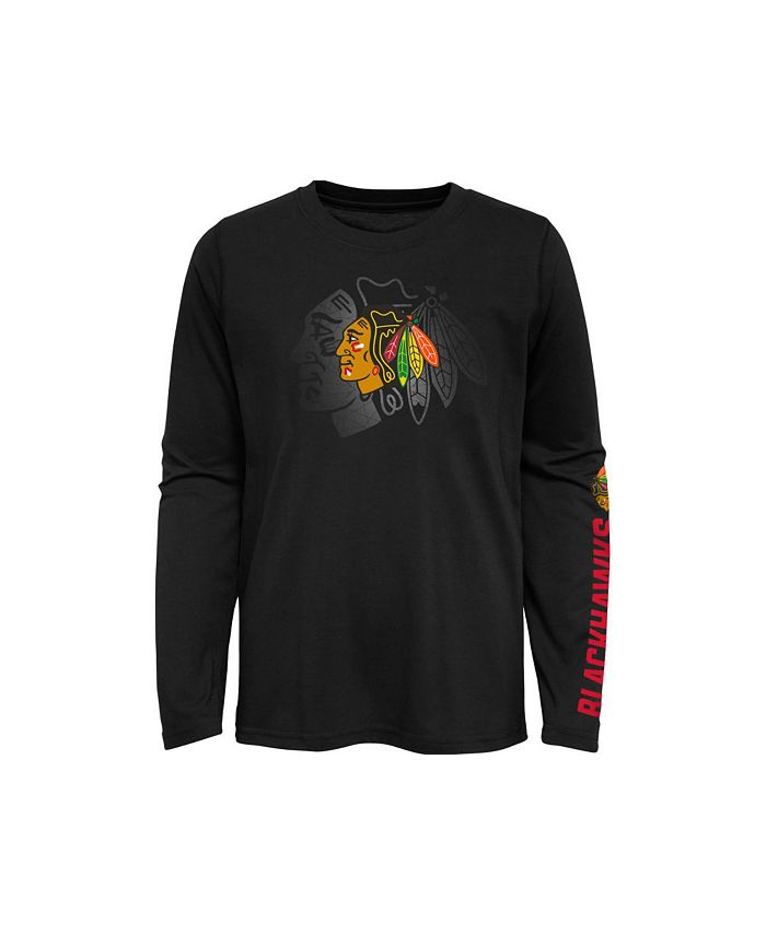 Outerstuff Chicago Blackhawks Lines Crossed Long Sleeve T-Shirt, Toddler  Boys (2T-4T) - Macy's
