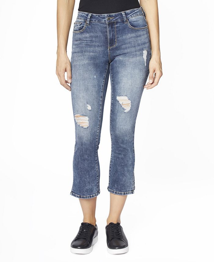 Continental tand Bermad ZOE by Zoe + Phoebe Juniors' High Rise Cropped Flare Jeans & Reviews - Jeans  - Juniors - Macy's