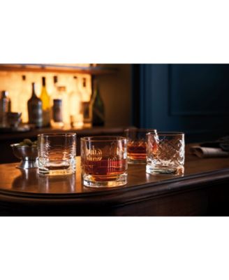 Assorted 10 Ounce Whisky Tumblers, Set of 4