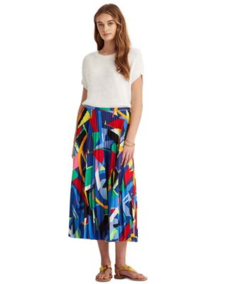 ralph lauren midi skirt