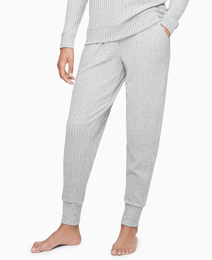 Calvin Klein Sophisticated Cozy Lounge Jogger Pants - Macy's