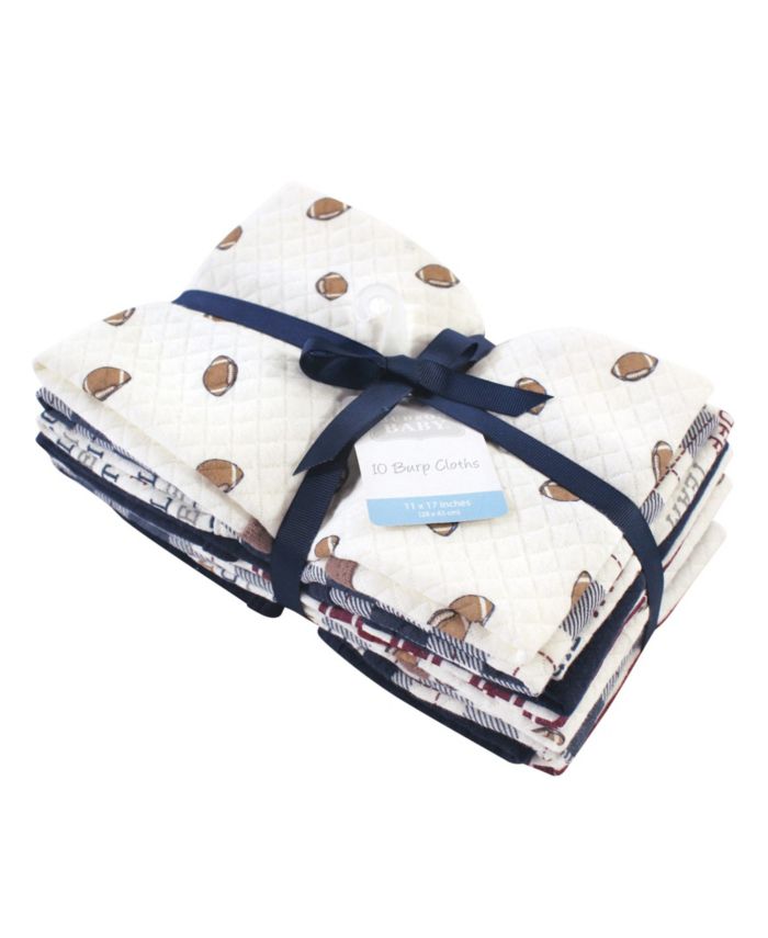 Hudson Baby Boys and Girls Quilted Burp Cloths & Reviews - All Baby Gear & Essentials - Kids - Macy's