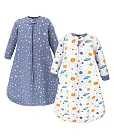 Boys and Girls Premium Quilted Long Sleeve Sleeping Bag, Pack of 2