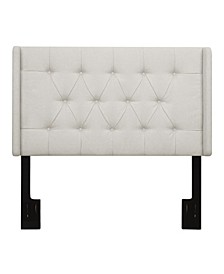Shelter Button Tufted Headboard, King and California King