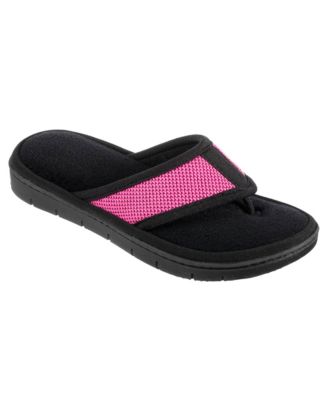 women's isotoner thong slippers