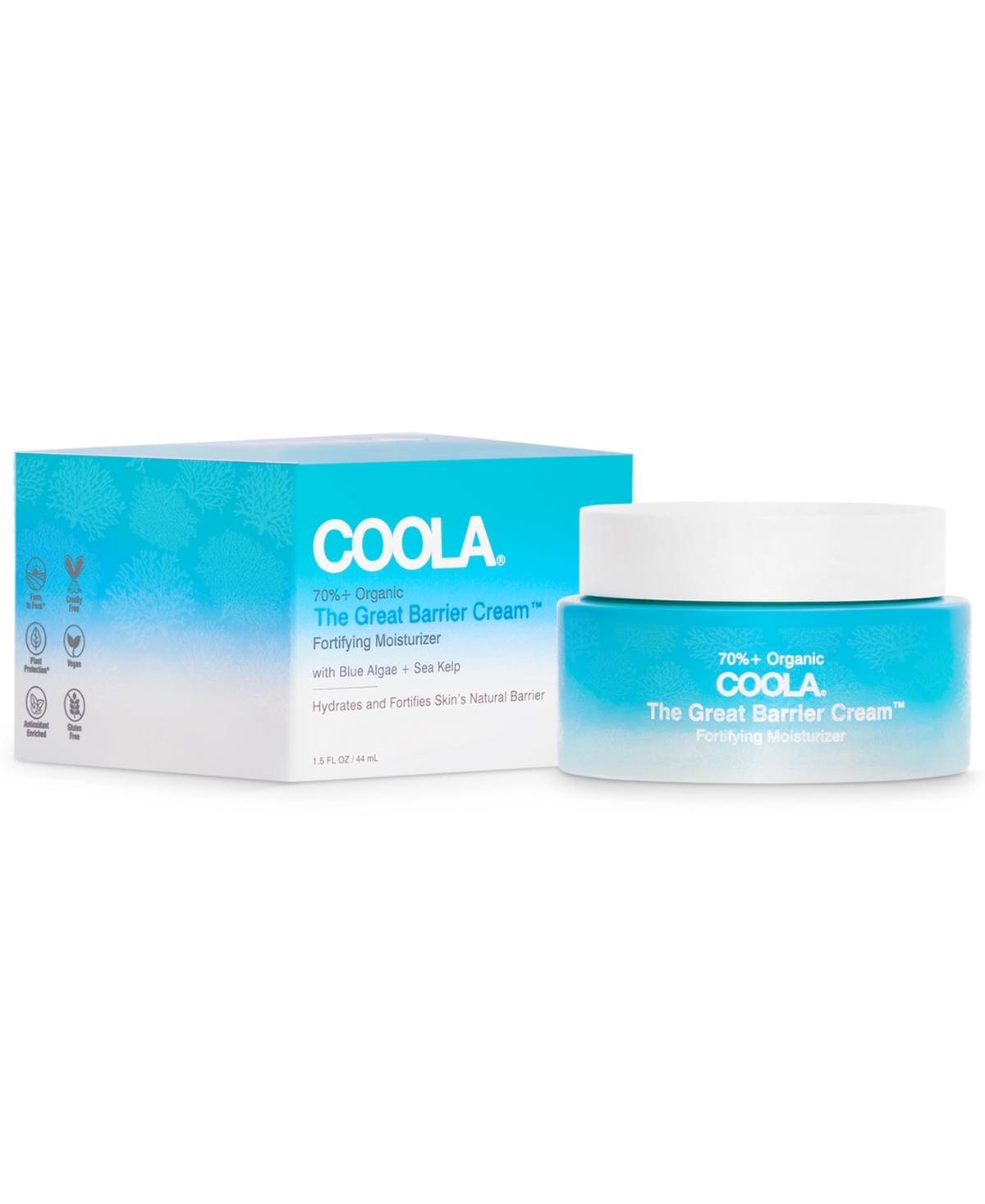 Coola The Great Barrier Cream Organic Fortifying Moisturizer, 1.5-oz.