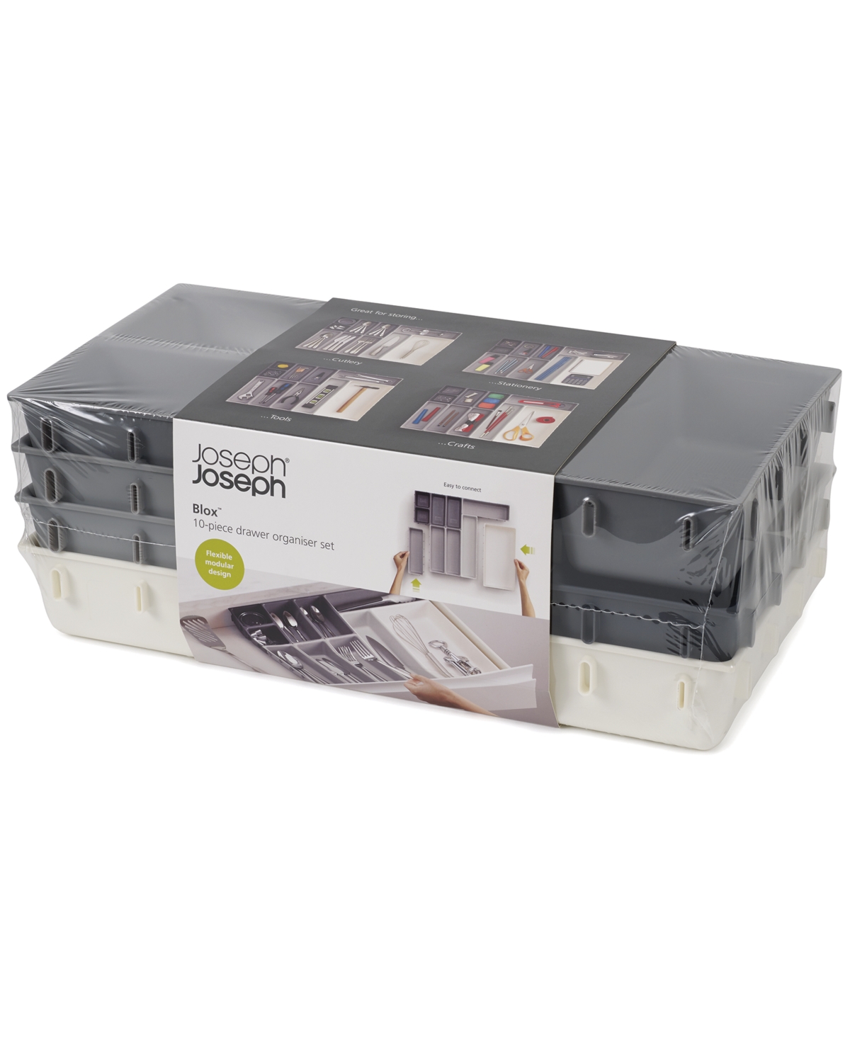 Joseph Joseph Blox 10-Pc. Modular Drawer Organizer