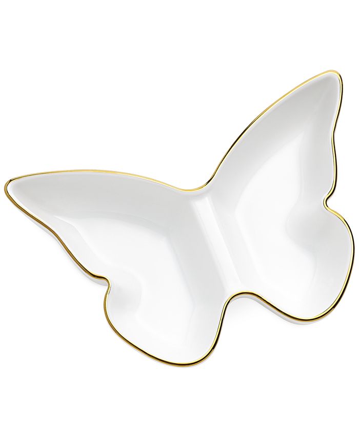 Martha Stewart Collection Easter Butterfly Divided Dish, Created for
