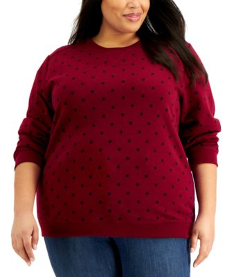 karen scott sweatshirts macy's
