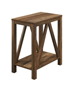 Narrow A Frame Side Table