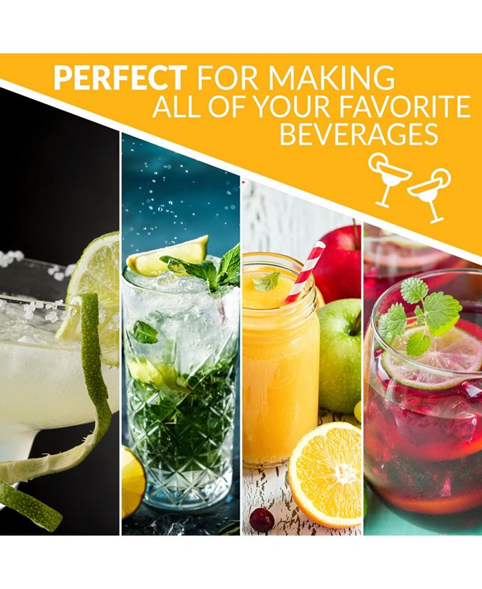 Nostalgia Taco Tuesday TTLJ3LG Electric Lime Juicer Margarita Kit Macy's