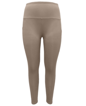 Ideology High-Waist Side-Pocket 7/8 Length Leggings Created for Macy's