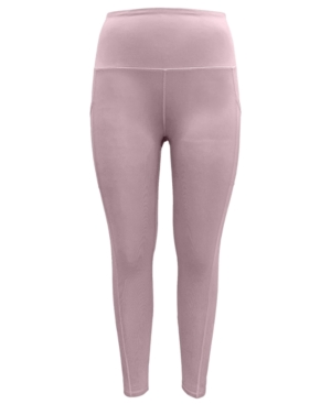 Ideology High-Waist Side-Pocket 7/8 Length Leggings Created for Macy's