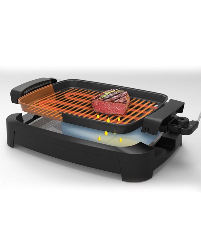 Bella 12" x 16" Smokeless Grill Macy's