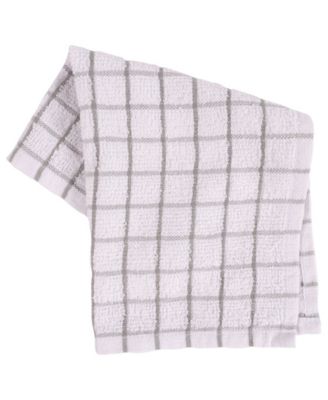 Checkered Terry Dishcloth, Set of 6
