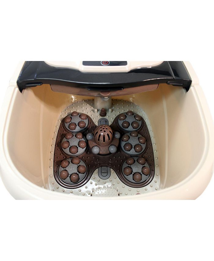 SPT Appliance Inc. Foot Spa Bath Massager with Motorized rollers Macy's
