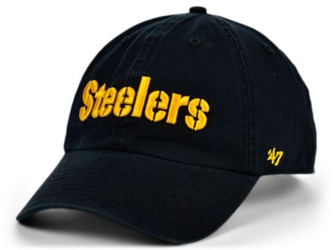 Мужская кепка '47 Brand Pittsburgh Steelers Clean Up