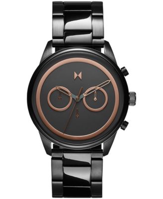 MVMT - Men's Chronpgraph Powerlane Gunmetal-Tone Bracelet Watch 43mm