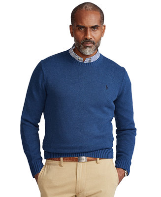 Polo Ralph Lauren Men's Cotton Crewneck Sweater & Reviews - Sweaters ...