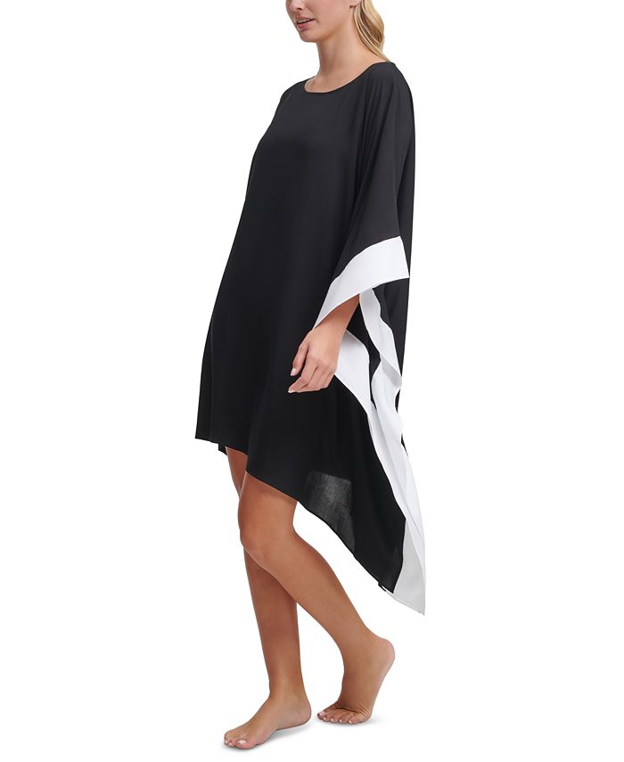 DKNY Asymmetrical Kaftan Cover Up Dress - Macy's