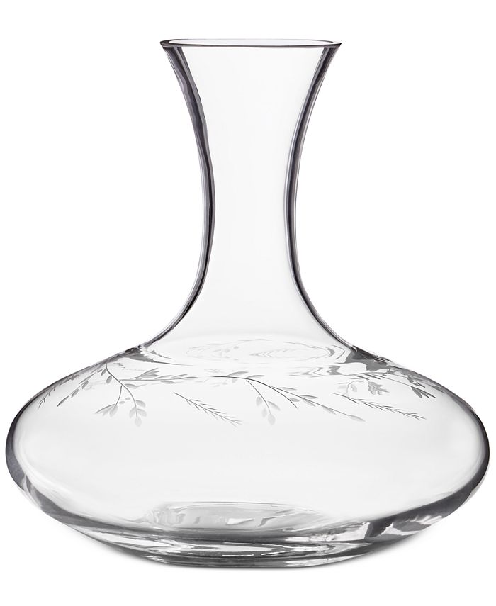 Hotel Collection - Classic Etched Floral Decanter, Created for Macy's