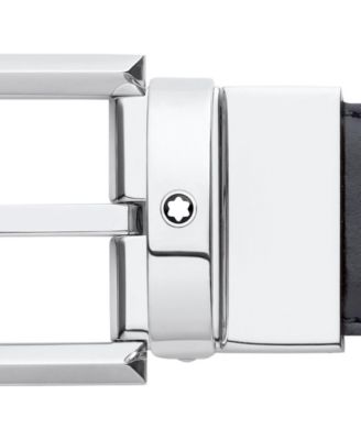 Men's Black & Brown Reversible Leather Belt