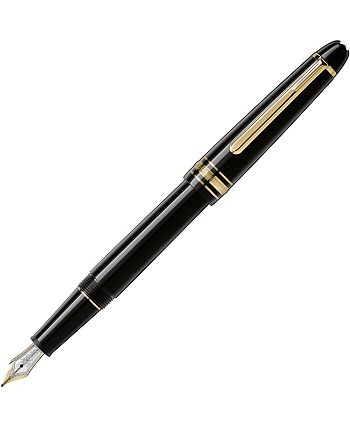 Montblanc - Meisterst&uuml;ck Classique Black Resin & Gold-Coated Fountain Pen