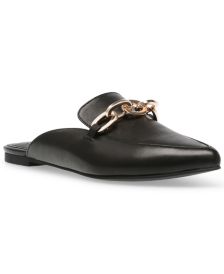 Women's Finish Chained Slip-On Mules