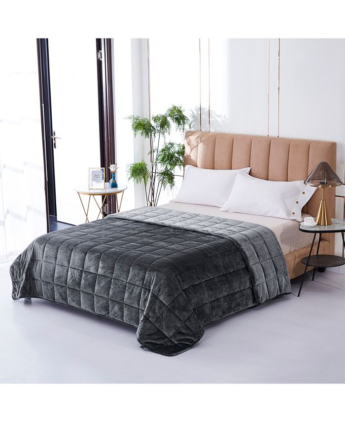 Sutton Home Weighted Blanket or Comforter 30lbs, Full/Queen Macy's