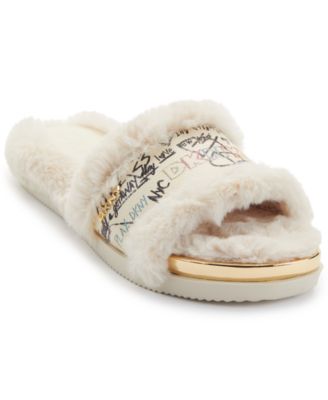 dkny bevan flat slides