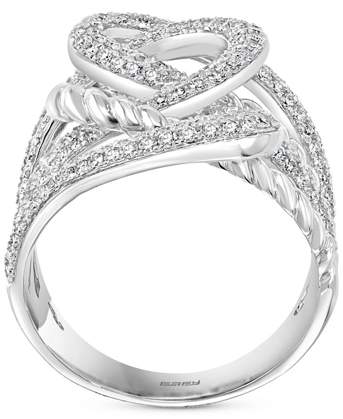 EFFY Collection EFFY® Diamond Openwork Statement Ring (1 ct. t.w.) in