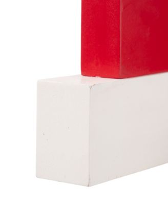 Valentine's Block Table Decor