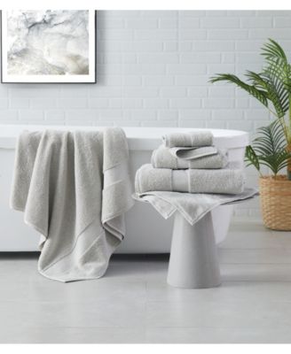 Solid Turkish Cotton 6-Pc. Bath Towel Set