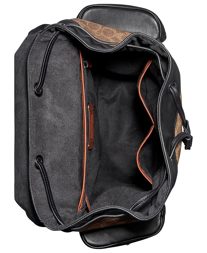 COACH Men's Hitch Signature Backpack Macy's