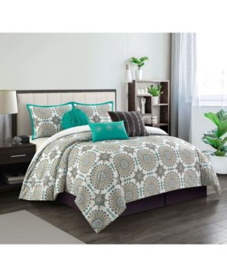 Stella 7 Piece Comforter Set Bedding