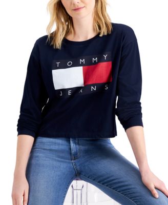 Tommy Jeans Long-Sleeve Big Flag T 