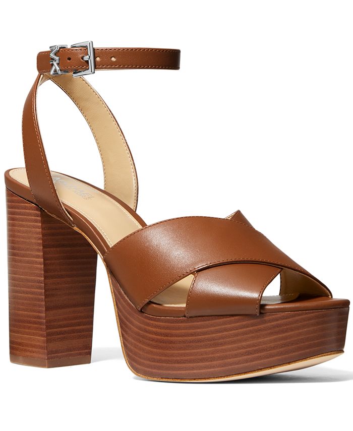 Michael Kors Odette Platform Sandals & Reviews - Sandals - Shoes - Macy's