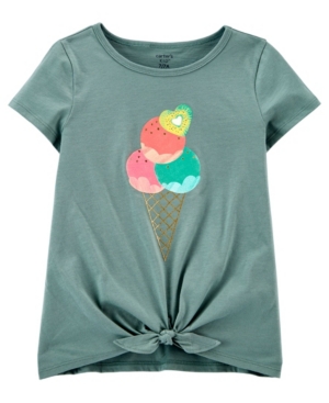 Carter's Big Girls Ice Cream Jersey Tee